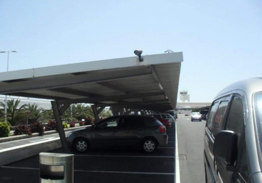 Parking Aeropuerto Lanzarote – Instalación de Sistema de Videovigilancia